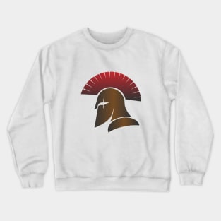 Ancient warrior helmet design Crewneck Sweatshirt